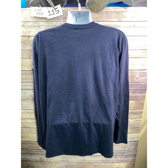 NHL Seattle Kraken Fanatics Navy Blue T-Shirt-Size Adult XL-100% Cotton - Picture 3 of 8